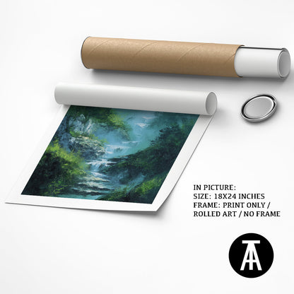 Artwork as Print Only or Rolled Art