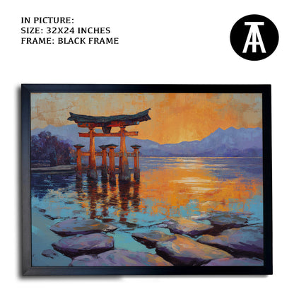 Artwork in Metal Earling Silver Frame