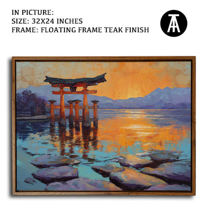 Artwork in Floating Frame