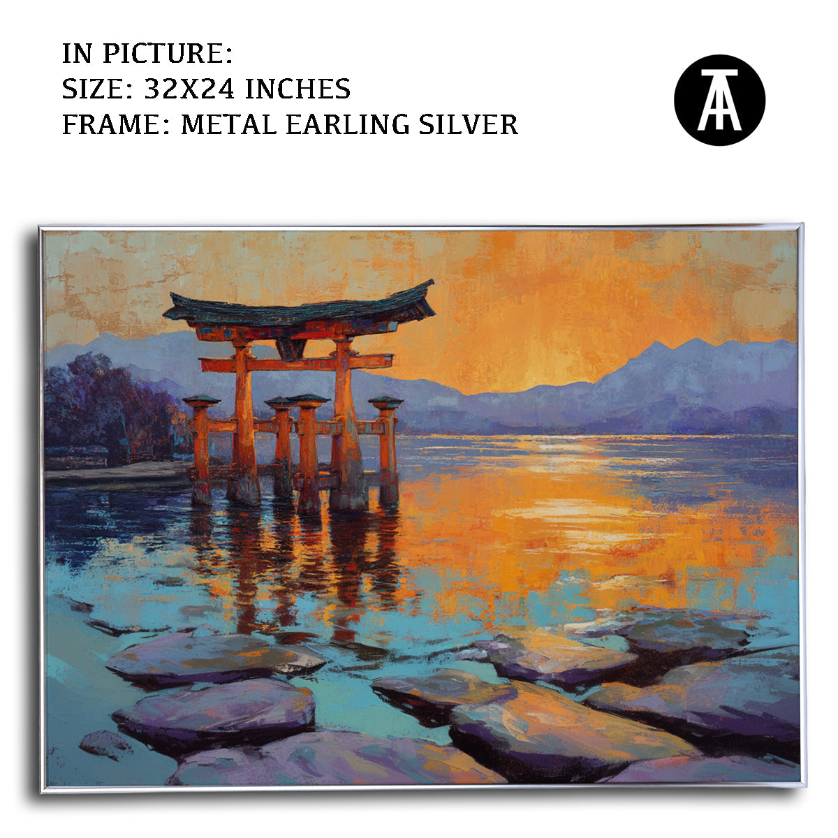 Artwork in Black Frame