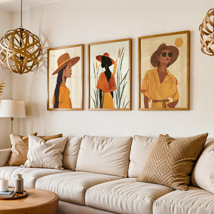 Gallery Wall Set in Lifestyle Setting