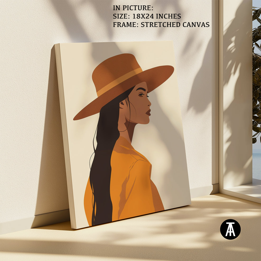 Sample Artwork in Stretched Canvas