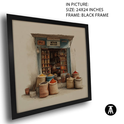 Artwork in Black Frame