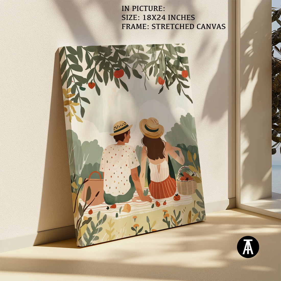 Sample Artwork in Stretched Canvas