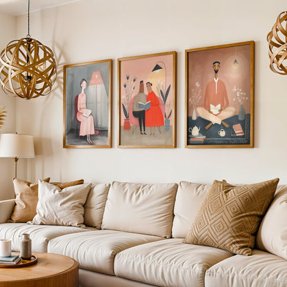 Gallery Wall Set in Lifestyle Setting
