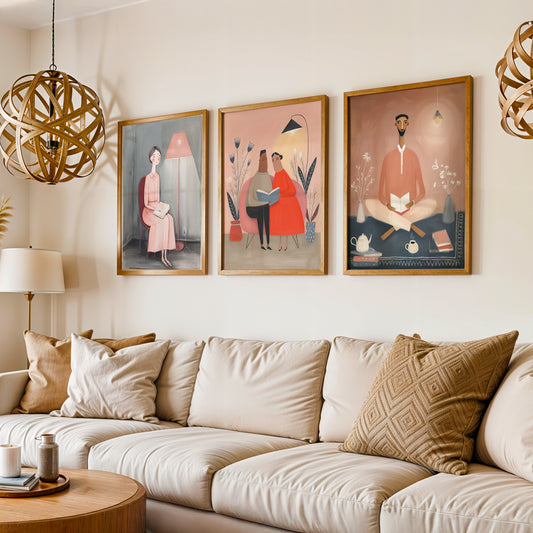 Gallery Wall Set in Lifestyle Setting