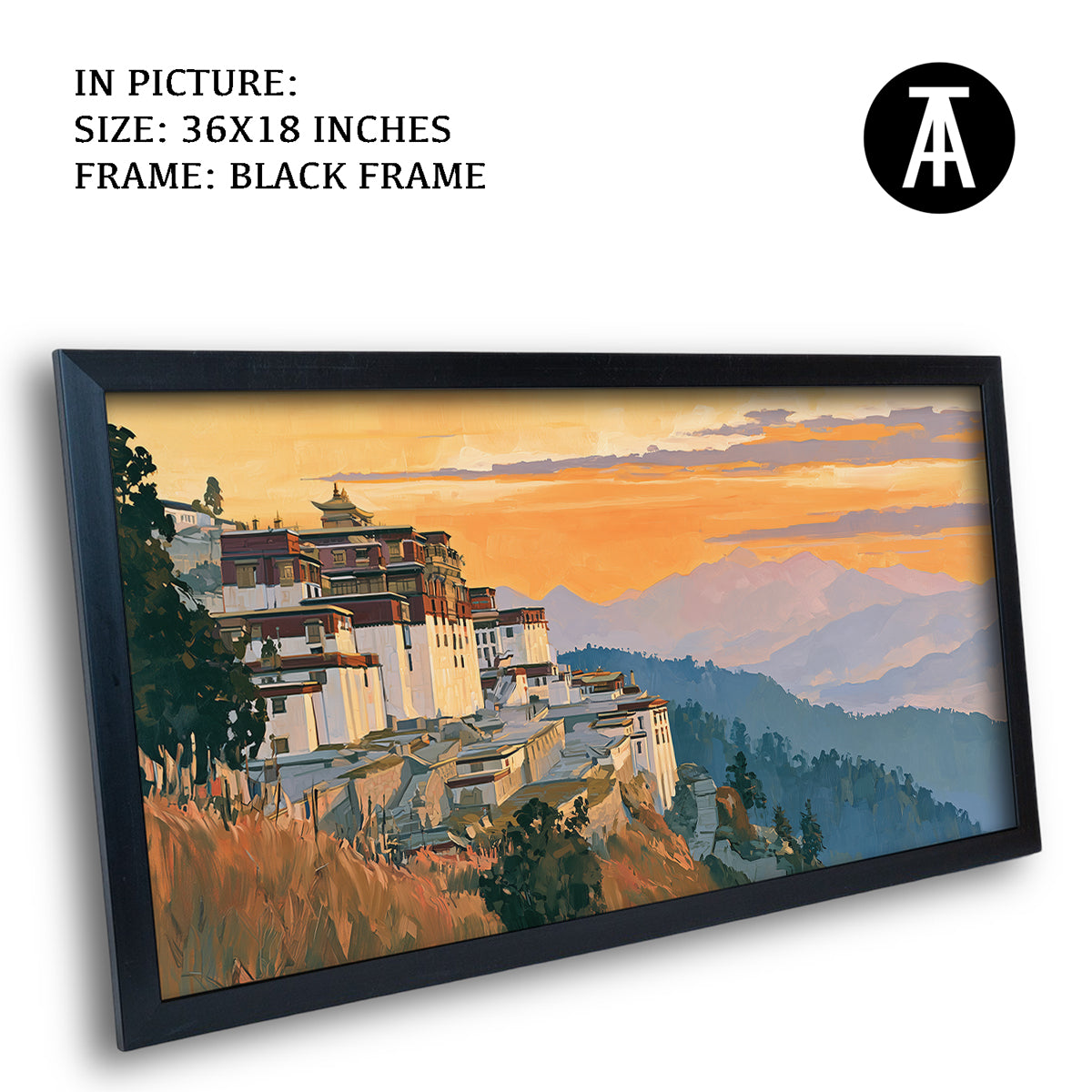 Artwork in Black Frame