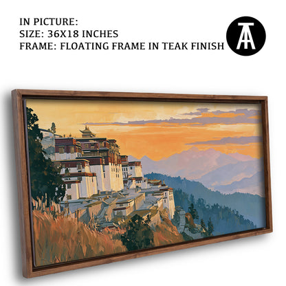 Artwork in Floating Frame