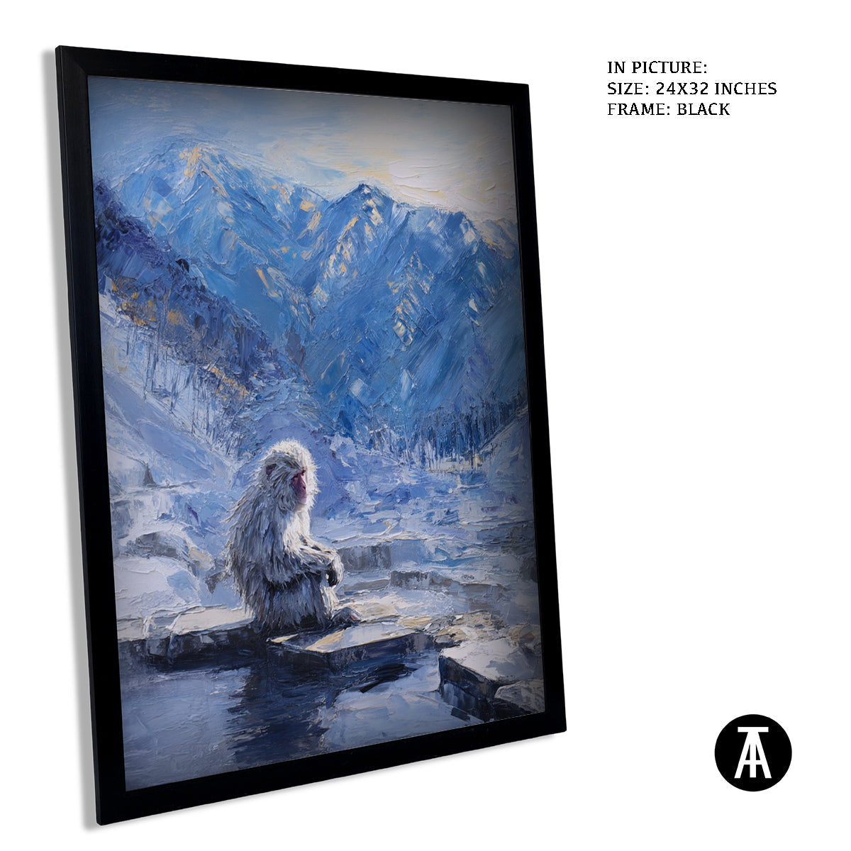 Artwork in Metal Earling Silver Frame