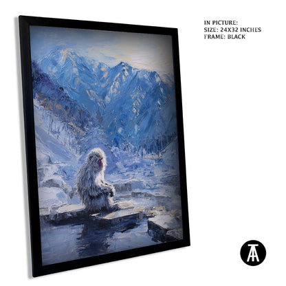 Artwork in Metal Earling Silver Frame