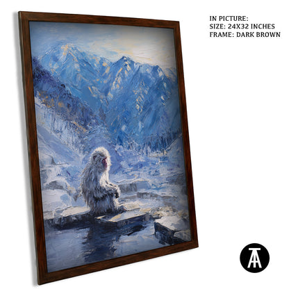 Artwork in Metal Champagne Gold Frame