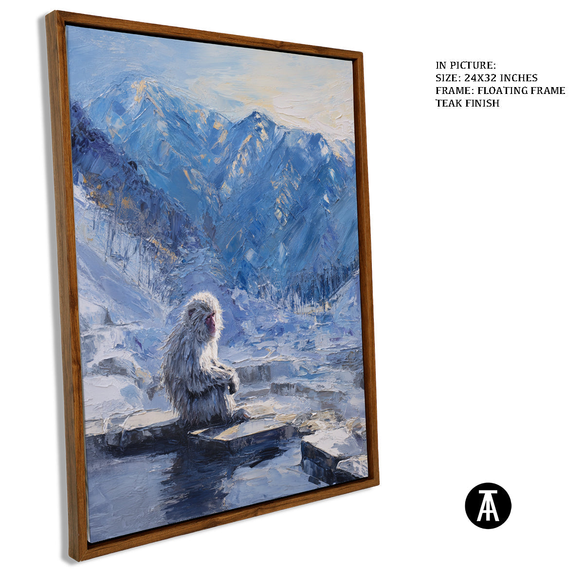 Artwork in Floating Frame