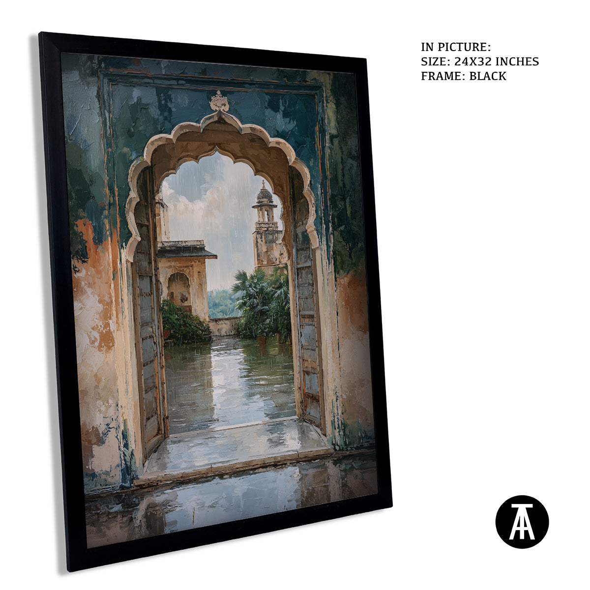 Artwork in Black Frame
