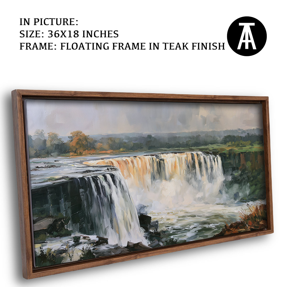 Artwork in Floating Frame