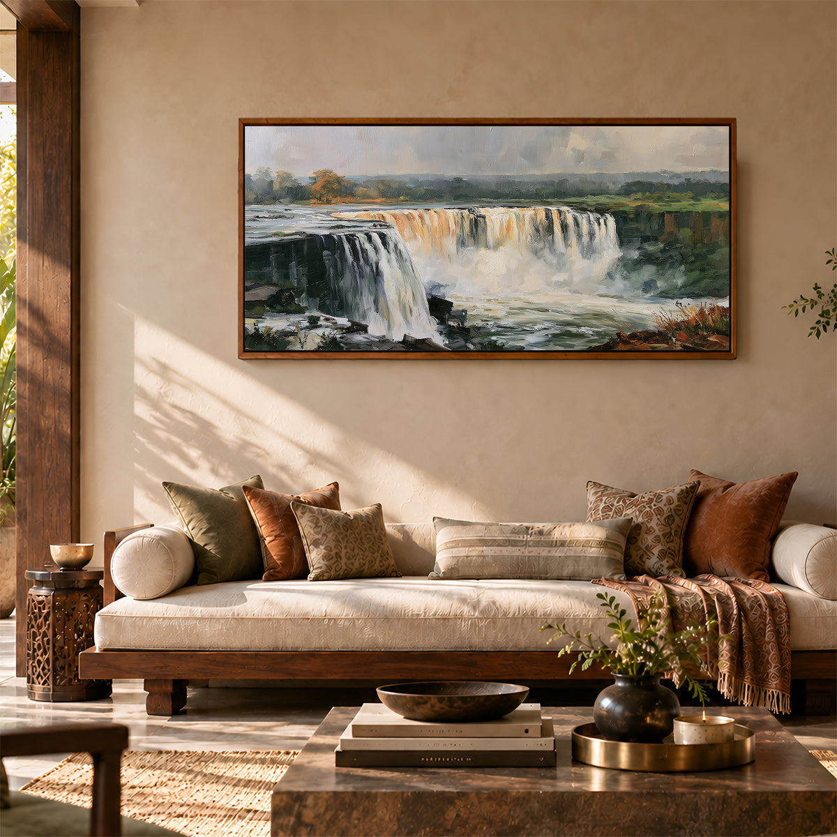 Indian Artwork in a Lifestyle Setting