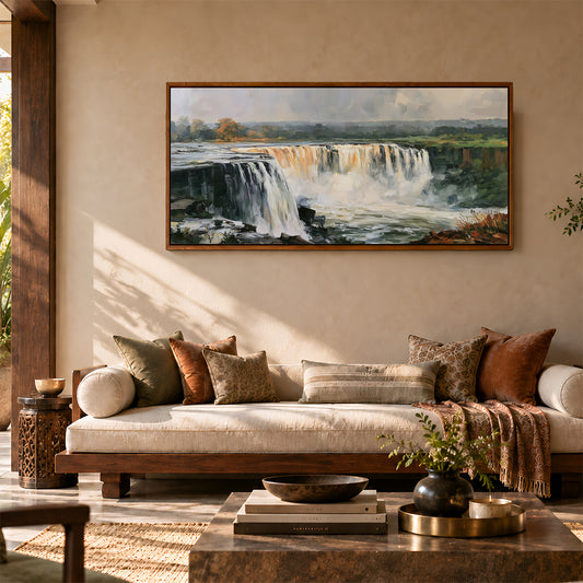 Indian Artwork in a Lifestyle Setting
