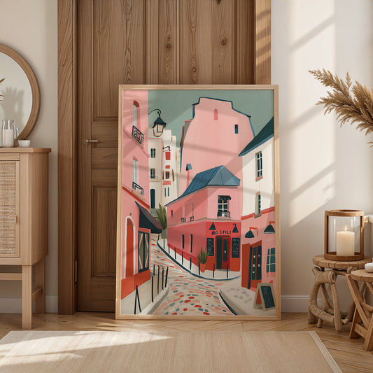 Painting in a Lifestyle Setting