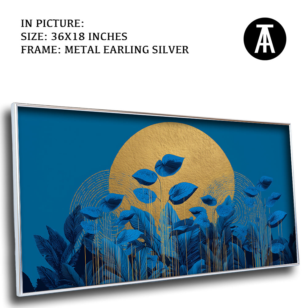 Artwork in Metal Earling Silver Frame