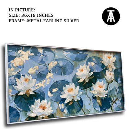Artwork in Metal Earling Silver Frame