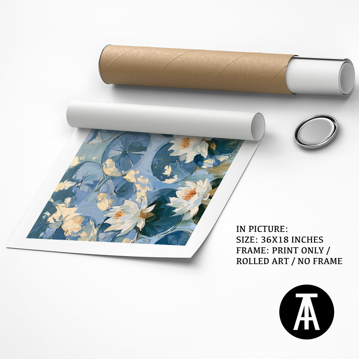 Artwork as Print Only / Rolled Art