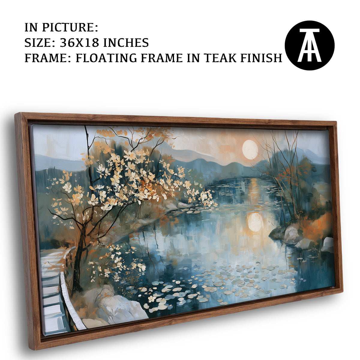 Artwork in Floating Frame