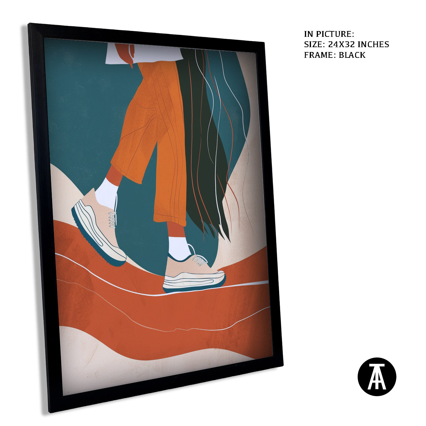 Artwork in Black Frame