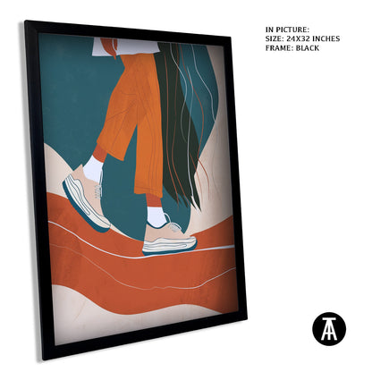 Artwork in Black Frame