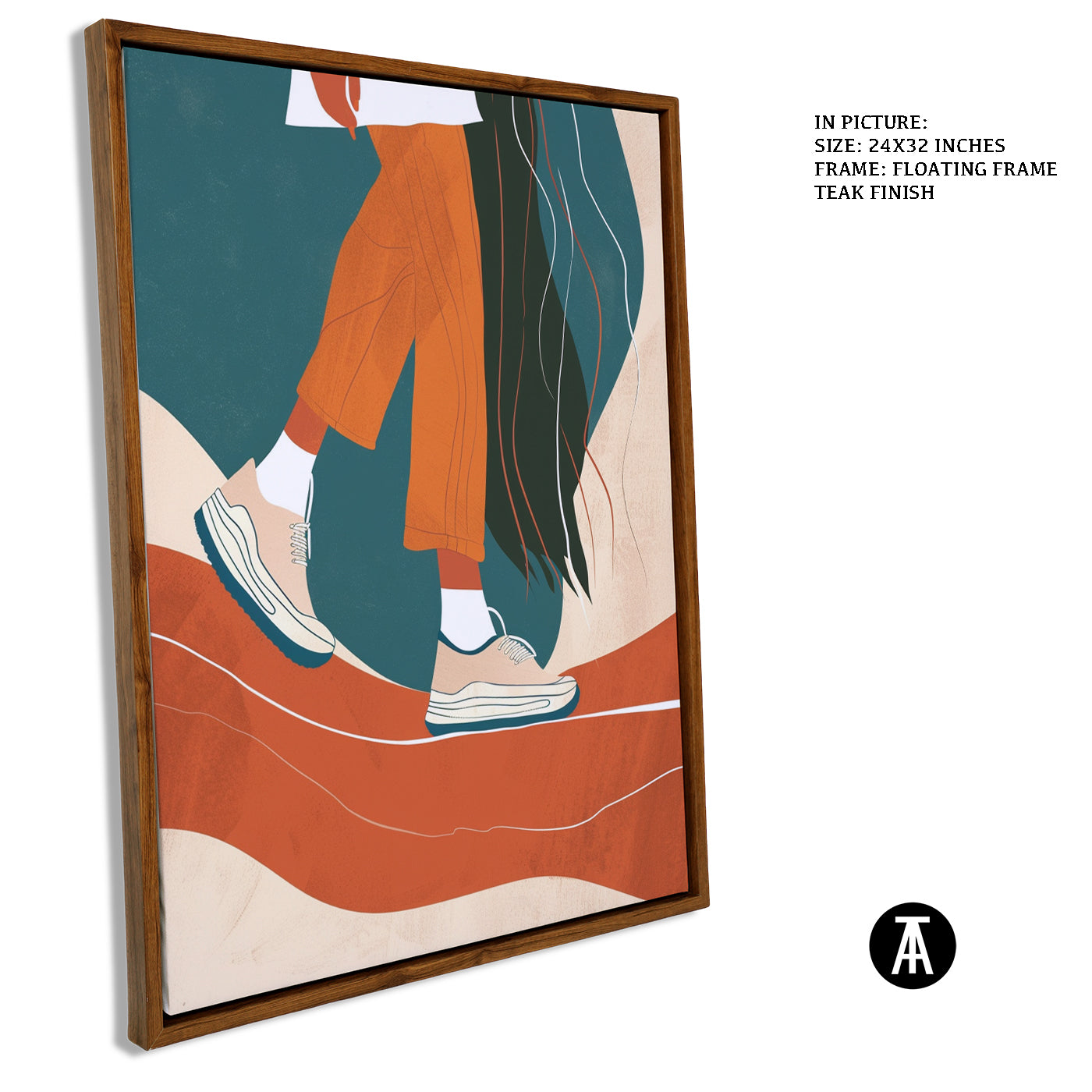 Artwork in Floating Frame