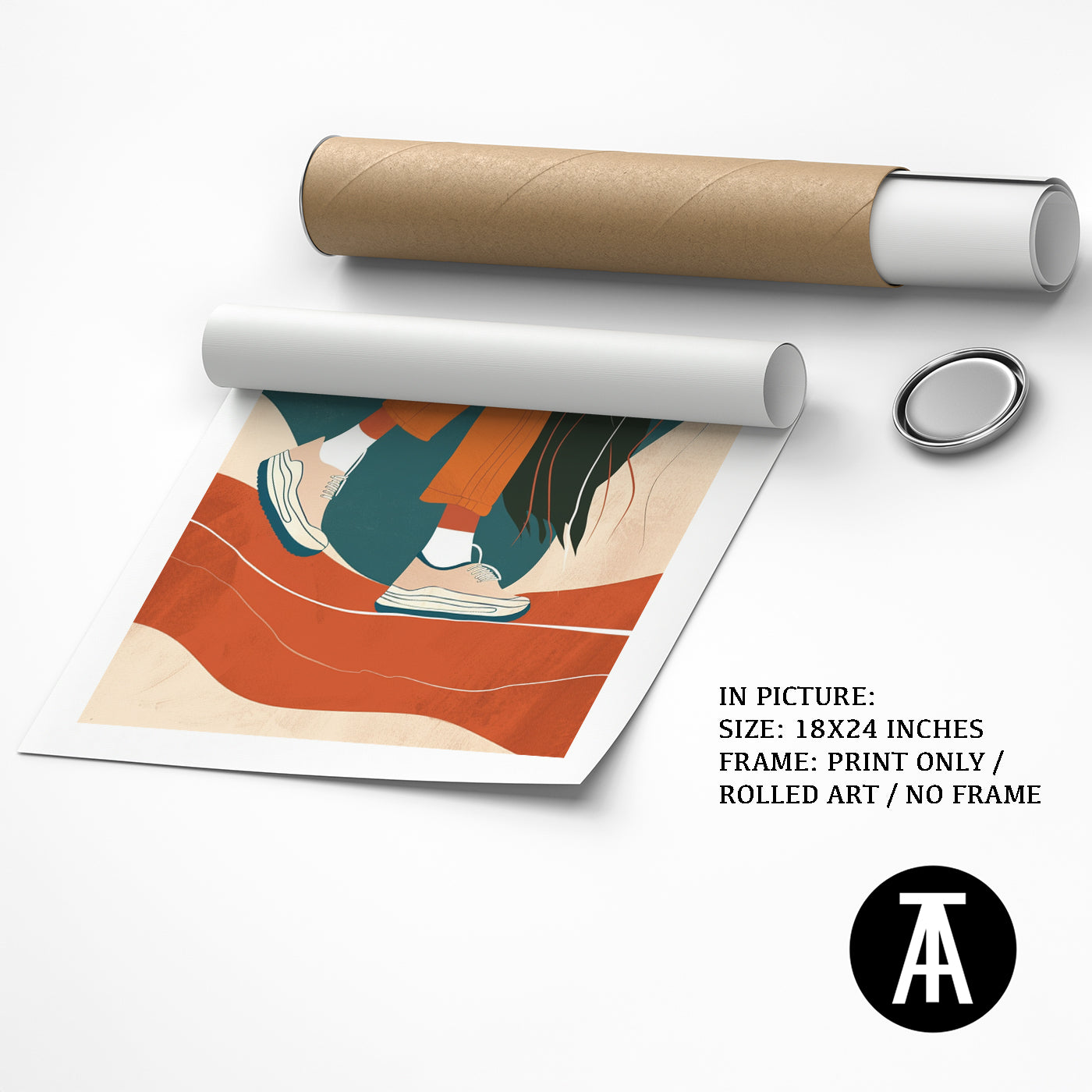 Artwork as Print Only or Rolled Art