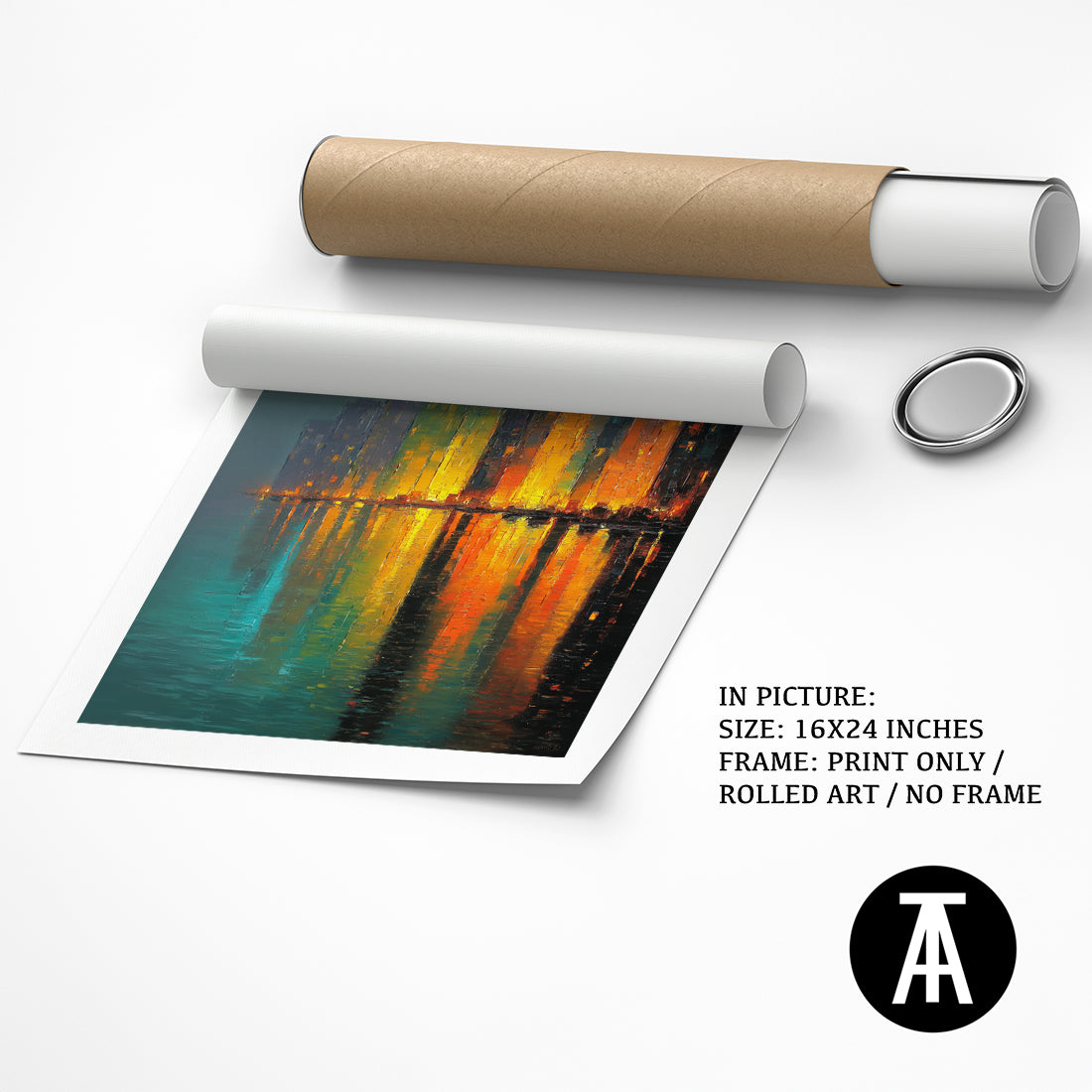Artwork as Print Only / Rolled Art