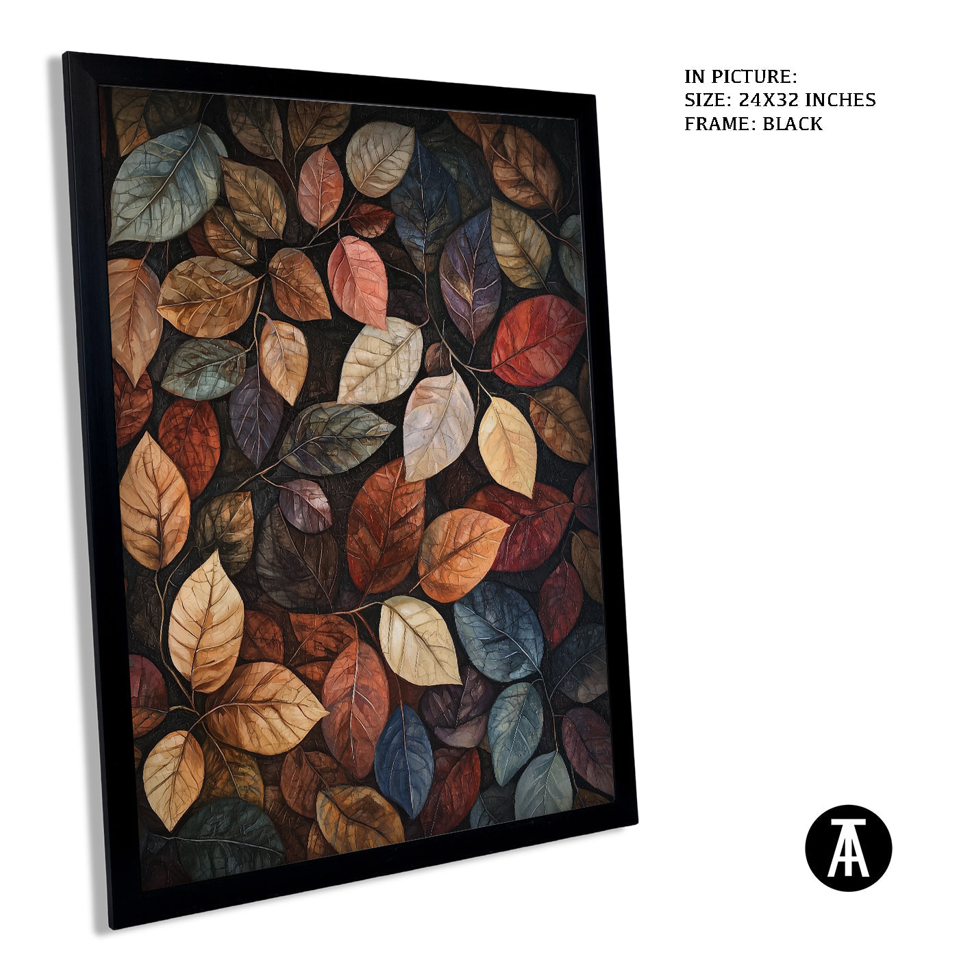 Artwork in Metal Earling Silver Frame