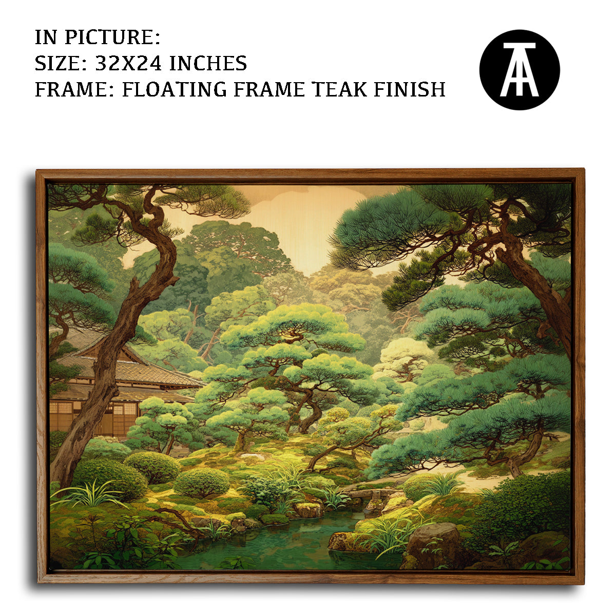 Artwork in Floating Frame