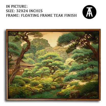 Artwork in Floating Frame