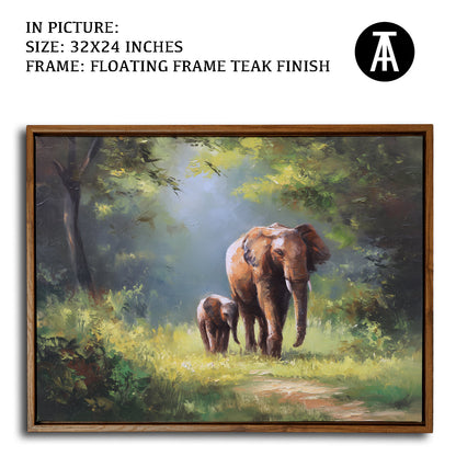 Artwork in Floating Frame