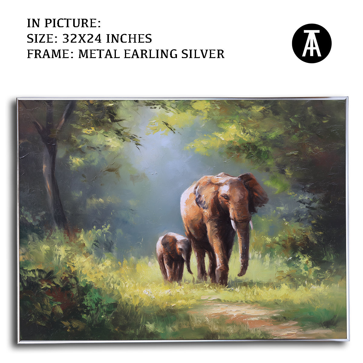 Artwork in Black Frame