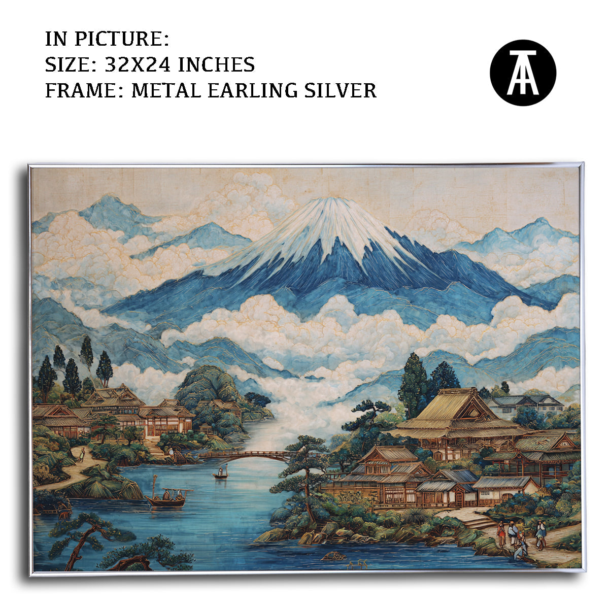 Artwork in Black Frame