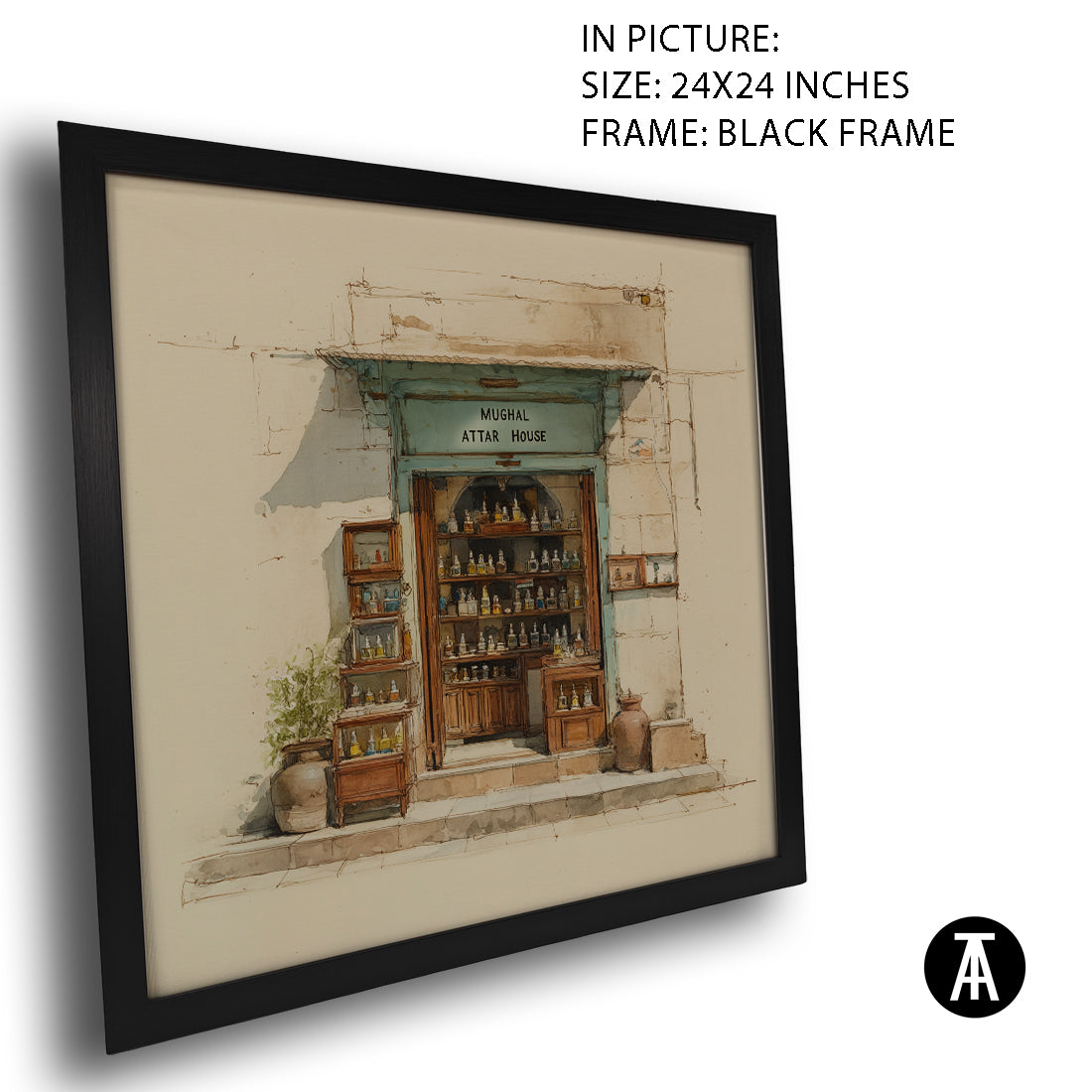 Artwork in Black Frame