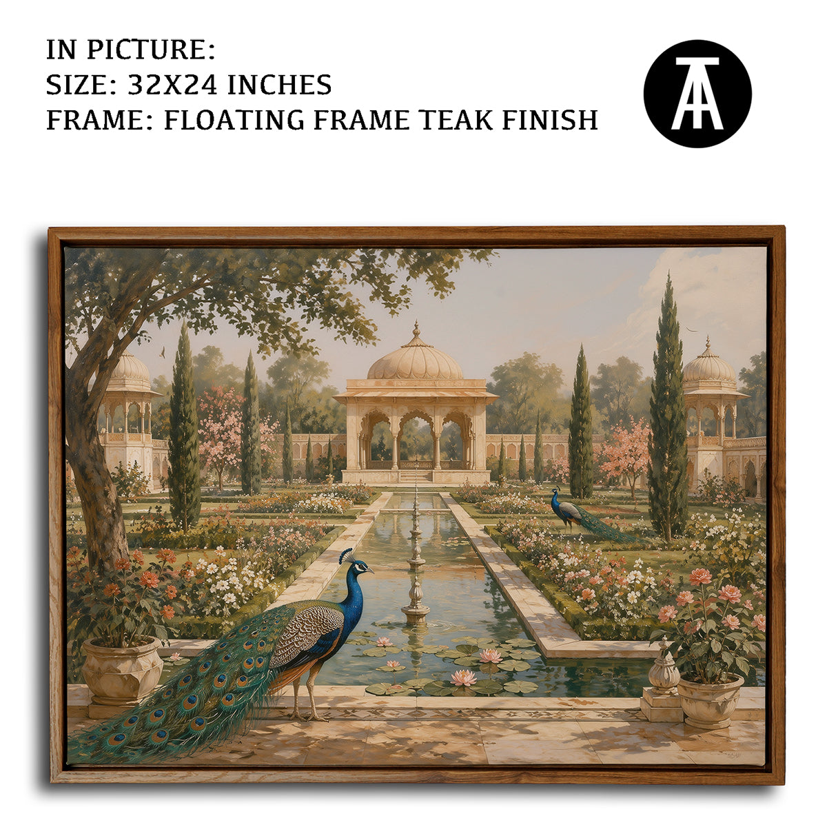 Artwork in Floating Frame