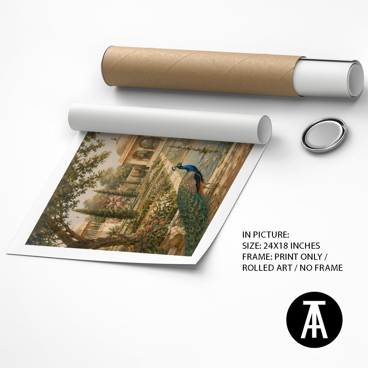 Artwork as Print Only / Rolled Art