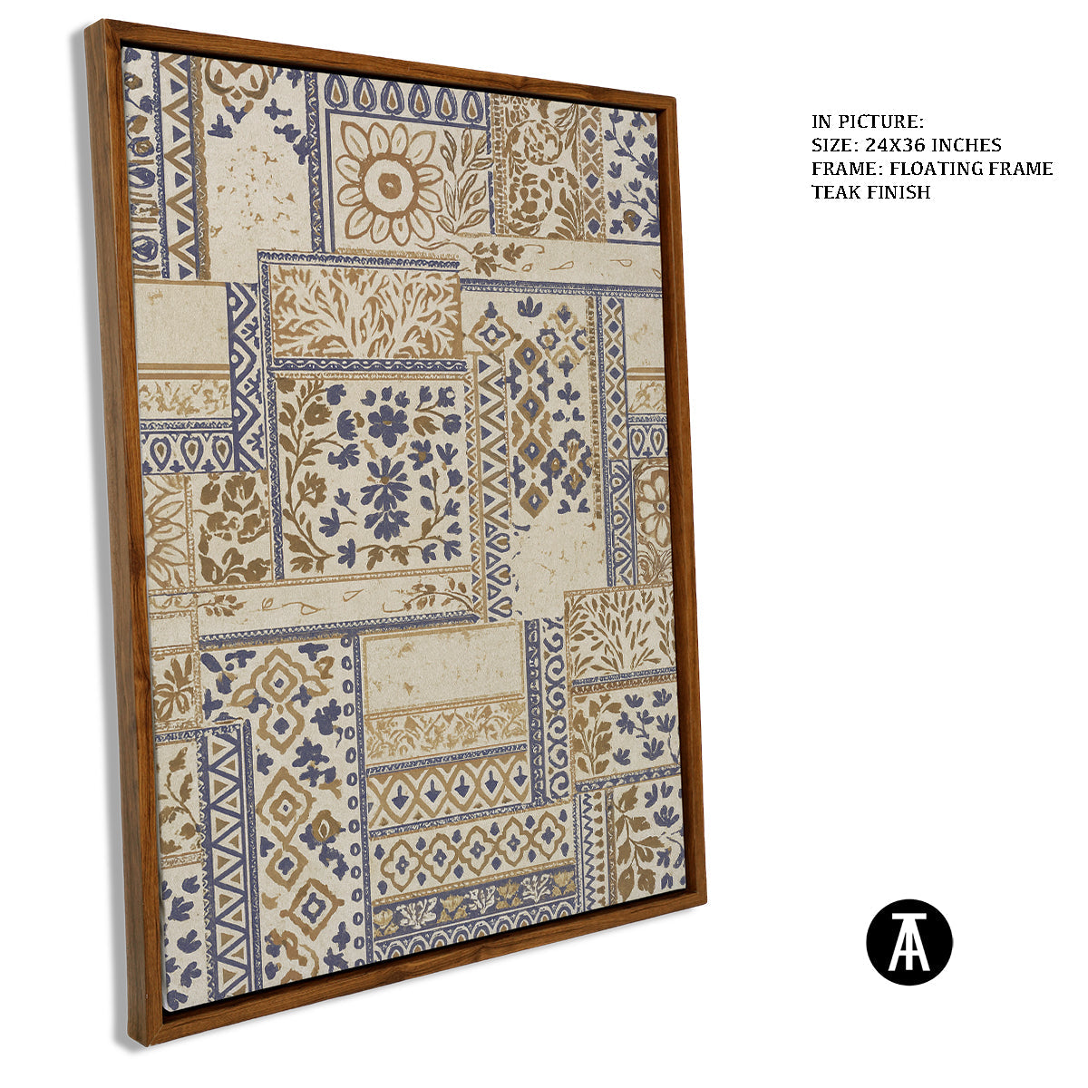 Artwork in Floating Frame