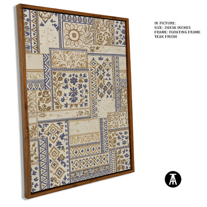 Artwork in Floating Frame