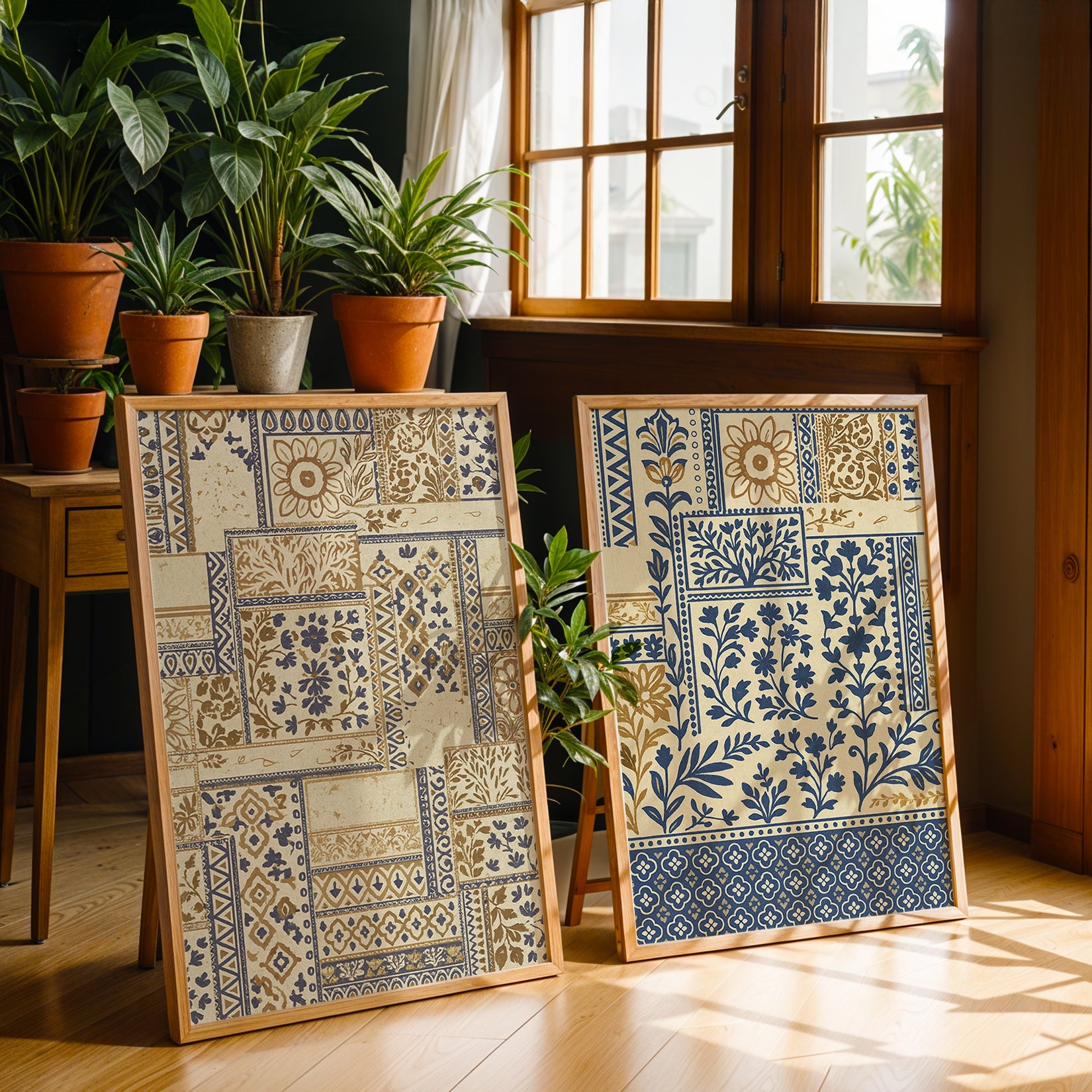 Heritage Indian Painting in a Lifestyle Setting