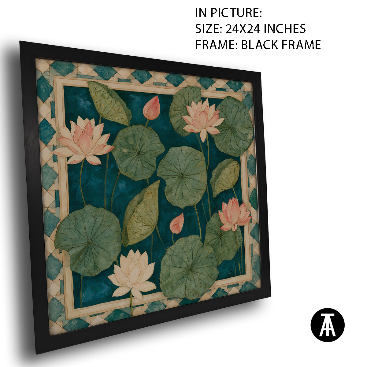 Artwork in Black Frame