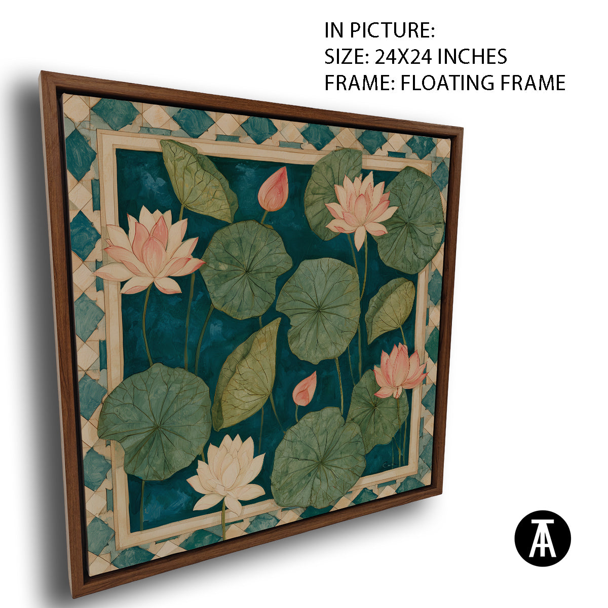 Artwork in Floating Frame