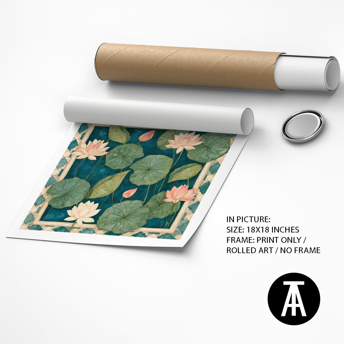 Artwork as Print Only / Rolled Art