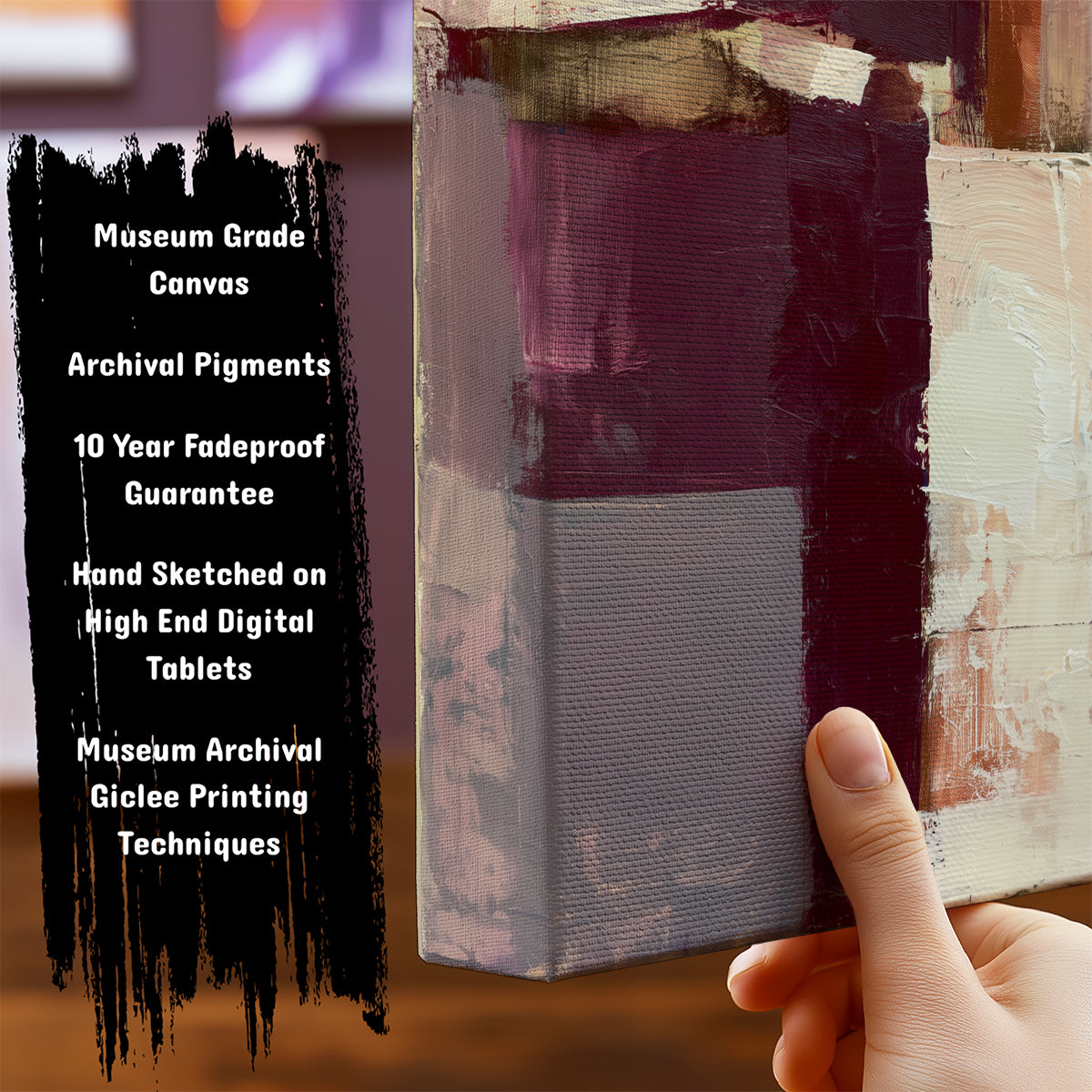 Information about Abstract Art Print