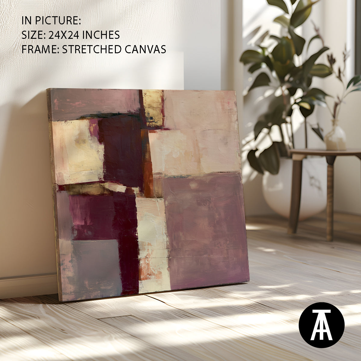 Artwork in Stretched Canvas