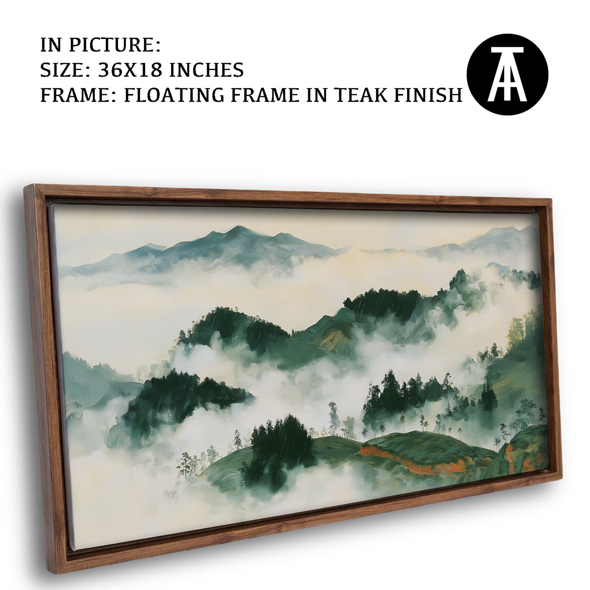 Artwork in Floating Frame