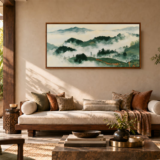 Indian Artwork in a Lifestyle Setting