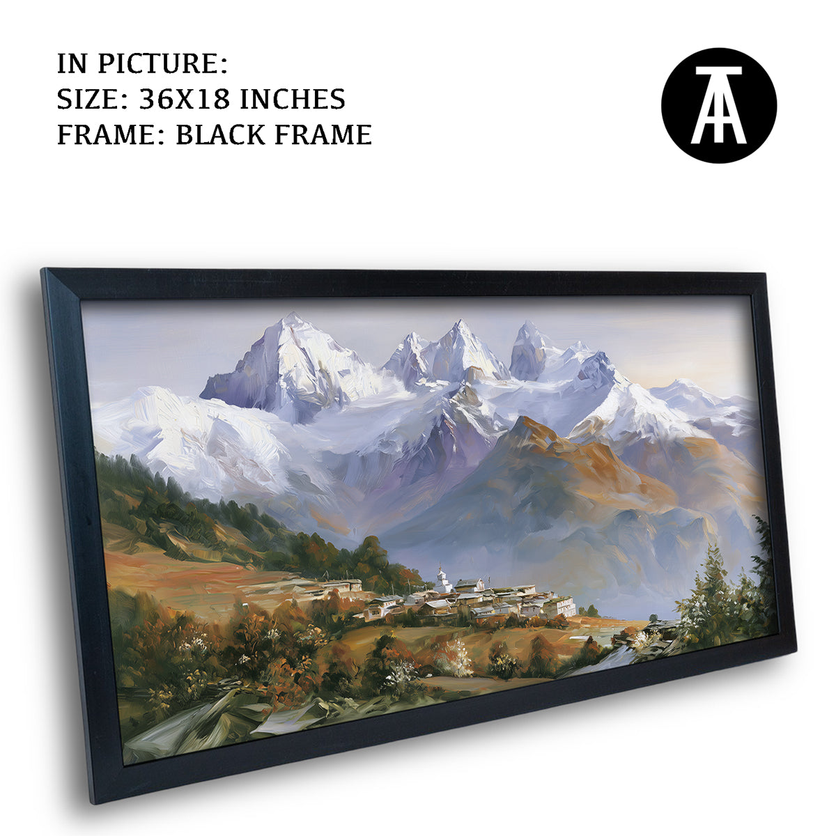 Artwork in Black Frame